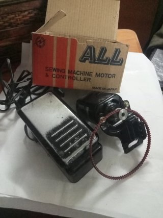 Motor y Pedal Máquina Coser ALL