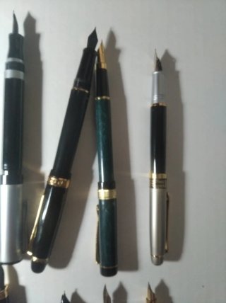 Lotto 14 penne stilografiche varie