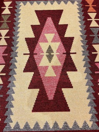 Nuovo Tappeto Kilim Etnico