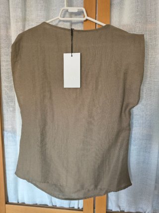Top Zara con lino
