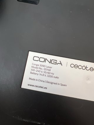 2 Aspiradores Conga 3090 Láser