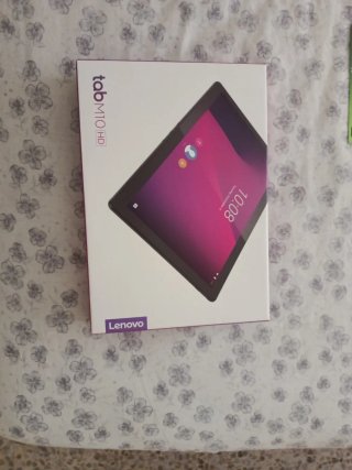 Tablet Lenovo TB-X505F Negra + Funda + caja origin