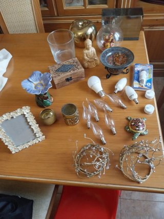 Lote decoración hogar 10€
