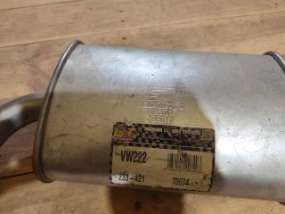 Silencioso intermedio GT Exhausts VW222