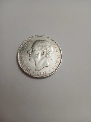 Lote Cuatro Monedas Españolas de plata.