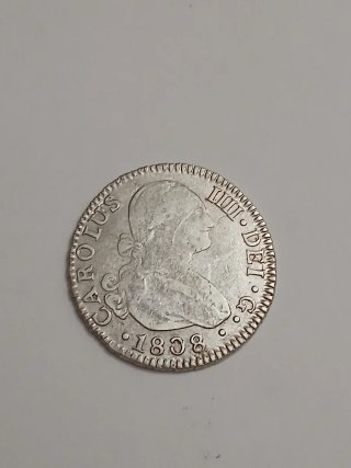 Lote Cuatro Monedas Españolas de plata.