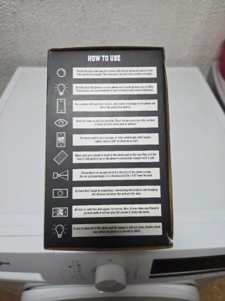 Proyector Smartphone 2.0 Marrón y Beige