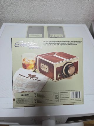 Proyector Smartphone 2.0 Marrón y Beige