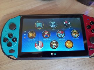 Consola X12 Pantalla 7 pulgadas  Juegos Retros