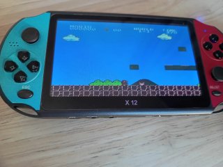 Consola X12 Pantalla 7 pulgadas  Juegos Retros