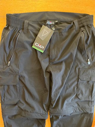 Pantaloni tecnici CMP uomo neri