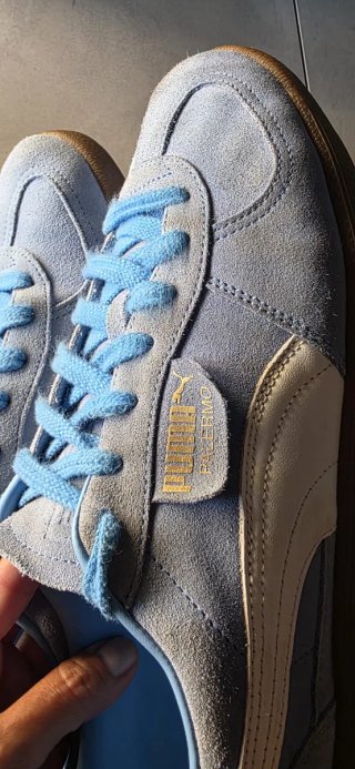 Zapatillas Puma Palermo Azul/Gris