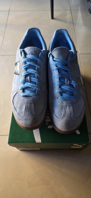 Zapatillas Puma Palermo Azul/Gris