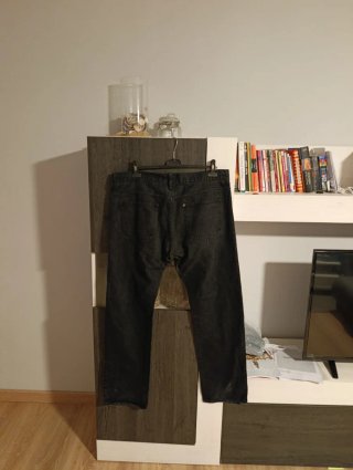 Vaqueros hombre negros