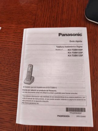 Teléfono Inalámbrico Panasonic KX-TGB610SPW