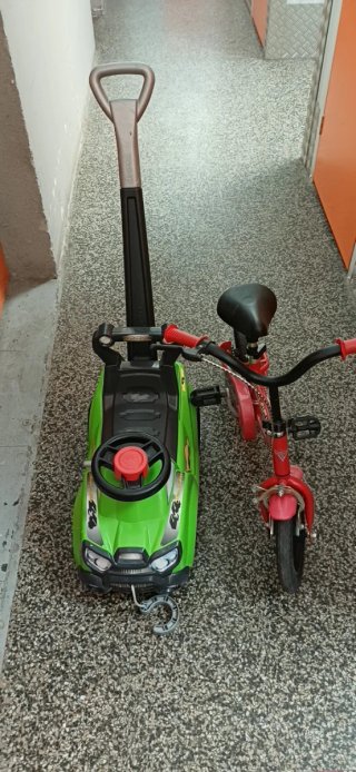 Cochecito y Bici Infantil