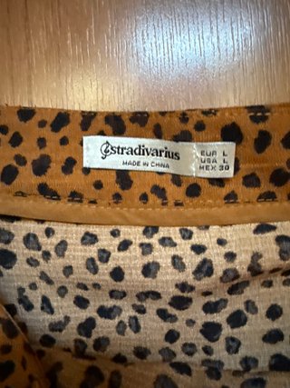 Falda pantalón estampado animal print
