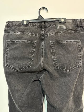 Pantalones Zara Skinny Gris Cremallera