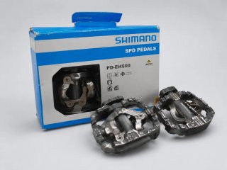 Pedales Shimano PD-EH500 SPD plataforma con caja