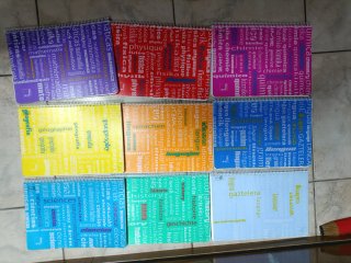Lote 8 libretas temáticas