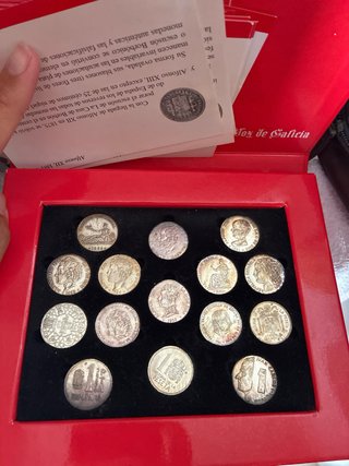 Colección Monedas Plata Historia Peseta