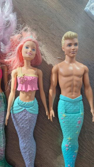 Lote 5 Barbies Sirena
