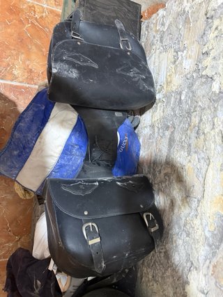 Maletas Traseras Cuero Harley-Davidson