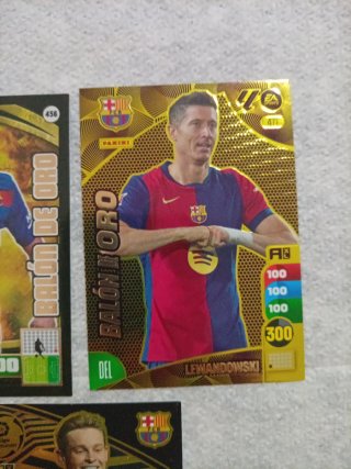 Lote Balones De Oro Adrenalyn FC Barcelona