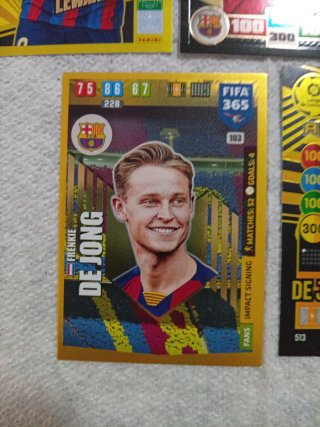 Lote Balones De Oro Adrenalyn FC Barcelona