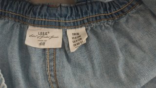 Vestido Peto Vaquero Bebé