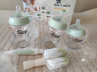 Set Biberones Cristal Tommee Tippee Nuevo