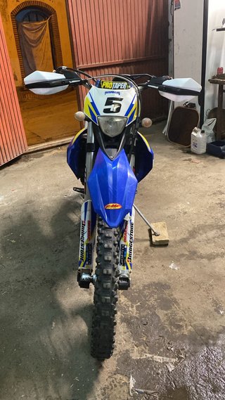 Husaberg Enduro/Motocross Azul y Blanco