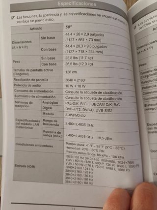 Televisión Hisense Negra