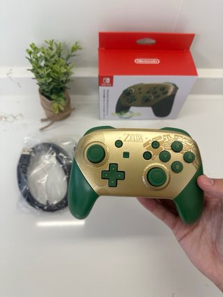 Nuevo! Mando Pro Nintendo Switch Edición Zelda