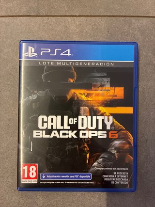 Call of Duty Black Ops 6 PS4 Lote Multigeneración