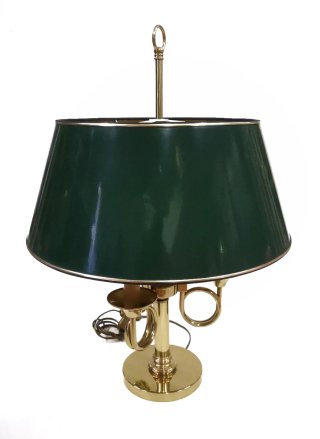 Lámpara de bronce estilo Bouillotte France