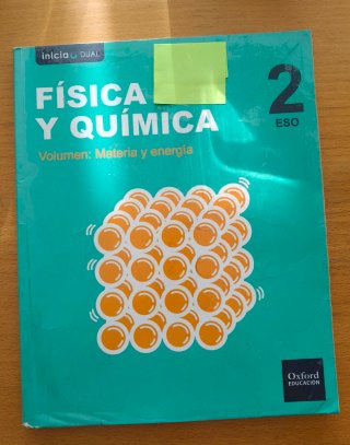 Física y química, 2 ESO: V. [1]. Materia y ener...