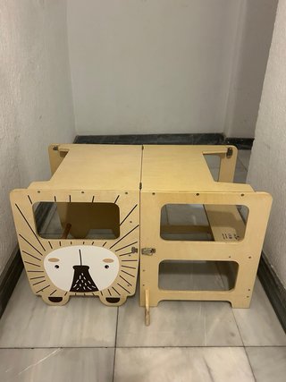 Torre di apprendimento pieghevole Labebe Montessori
