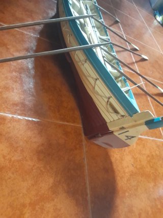 Gran maqueta a escala de bote Salvavidas Titanic