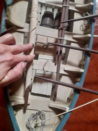 Gran maqueta a escala de bote Salvavidas Titanic