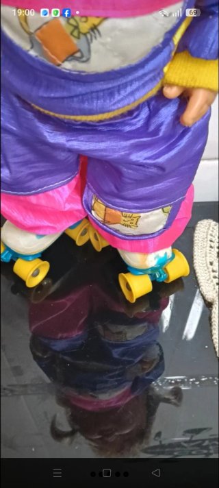 Muñeca Roly Patinadora Jesmar
