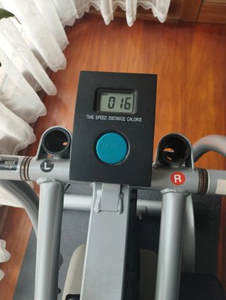 Bicicleta Elíptica Gris