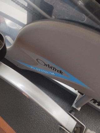 Bicicleta Elíptica Gris