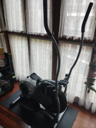 Bicicleta Elíptica Gris
