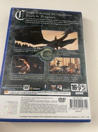 Eragon PS2 (PlayStation 2) Juego Fantasía