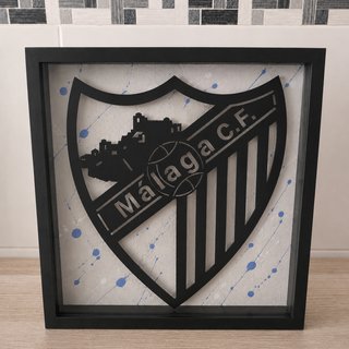 Cuadro decorativo Málaga CF
