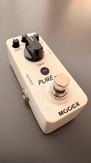Pedal Mooer Pure Boost Guitarra