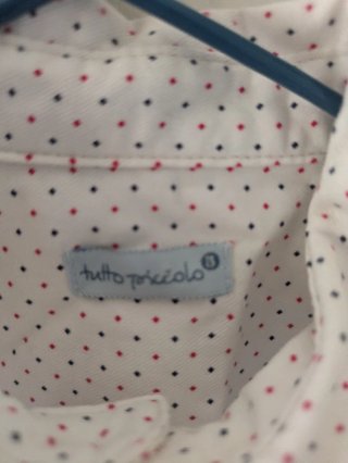 Camisa infantil de manga larga