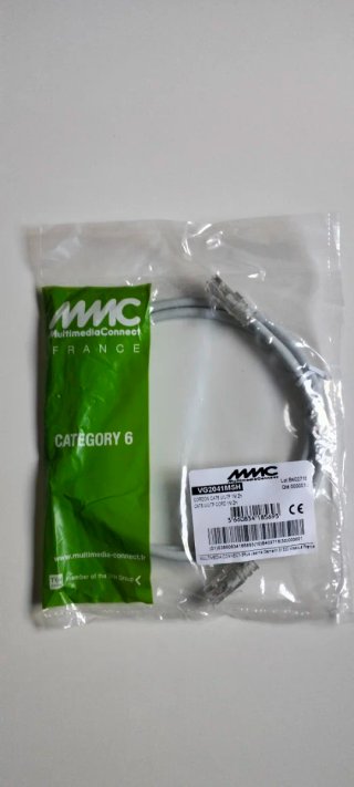 25 Latiguillos CAT6 U/UTP 1M RJ45