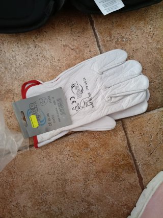 Guantes de piel TEFER Talla 10